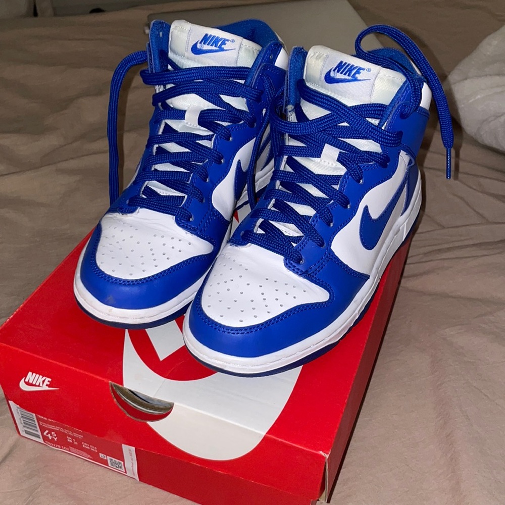 ✨ NIKE DUNK HIGH - GAME ROYAL - SIZE 4.5Y/6W ✨
